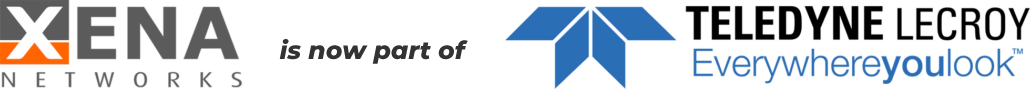 Xena now Teledyne logo